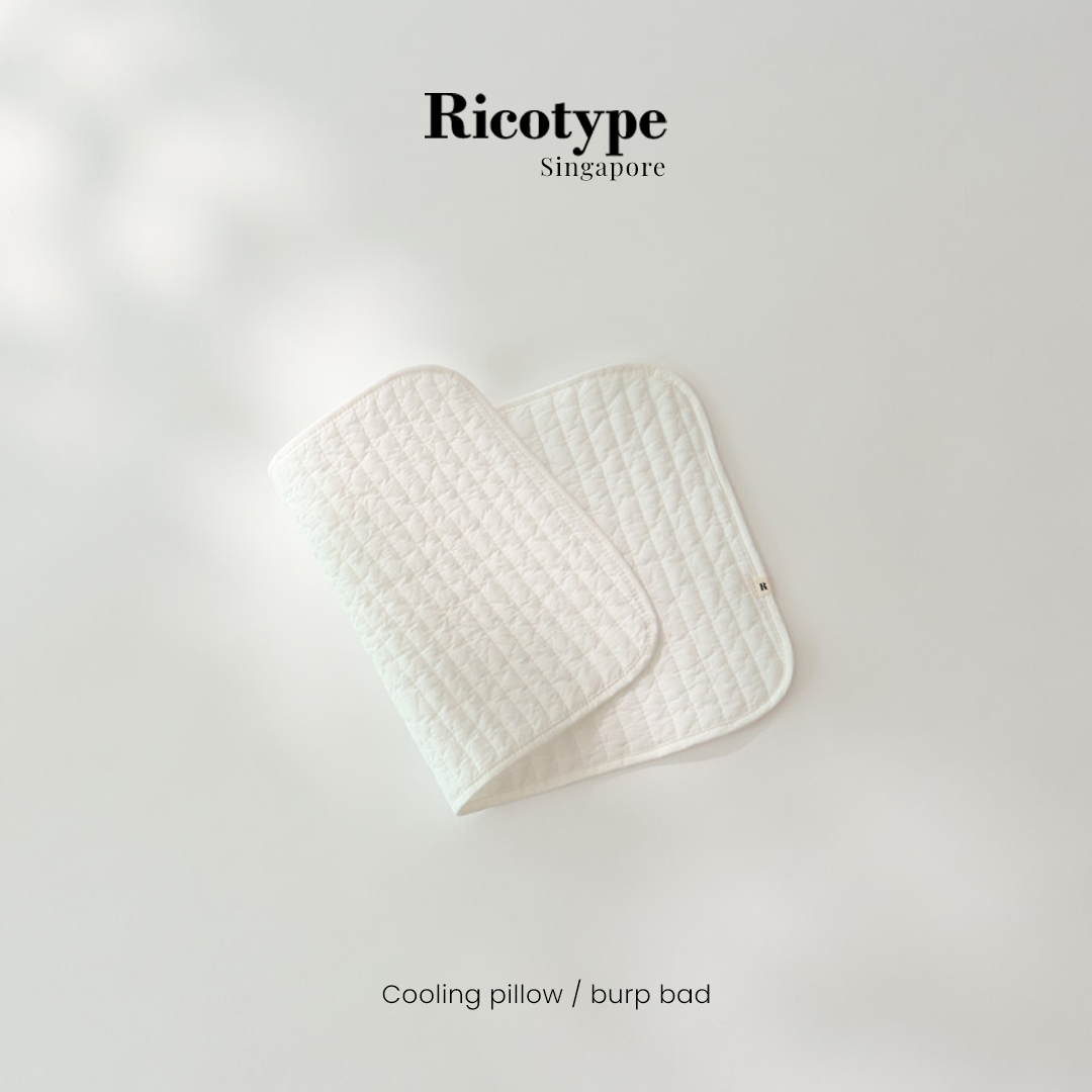 Ricotype Cooling pillow pad/ burp pad