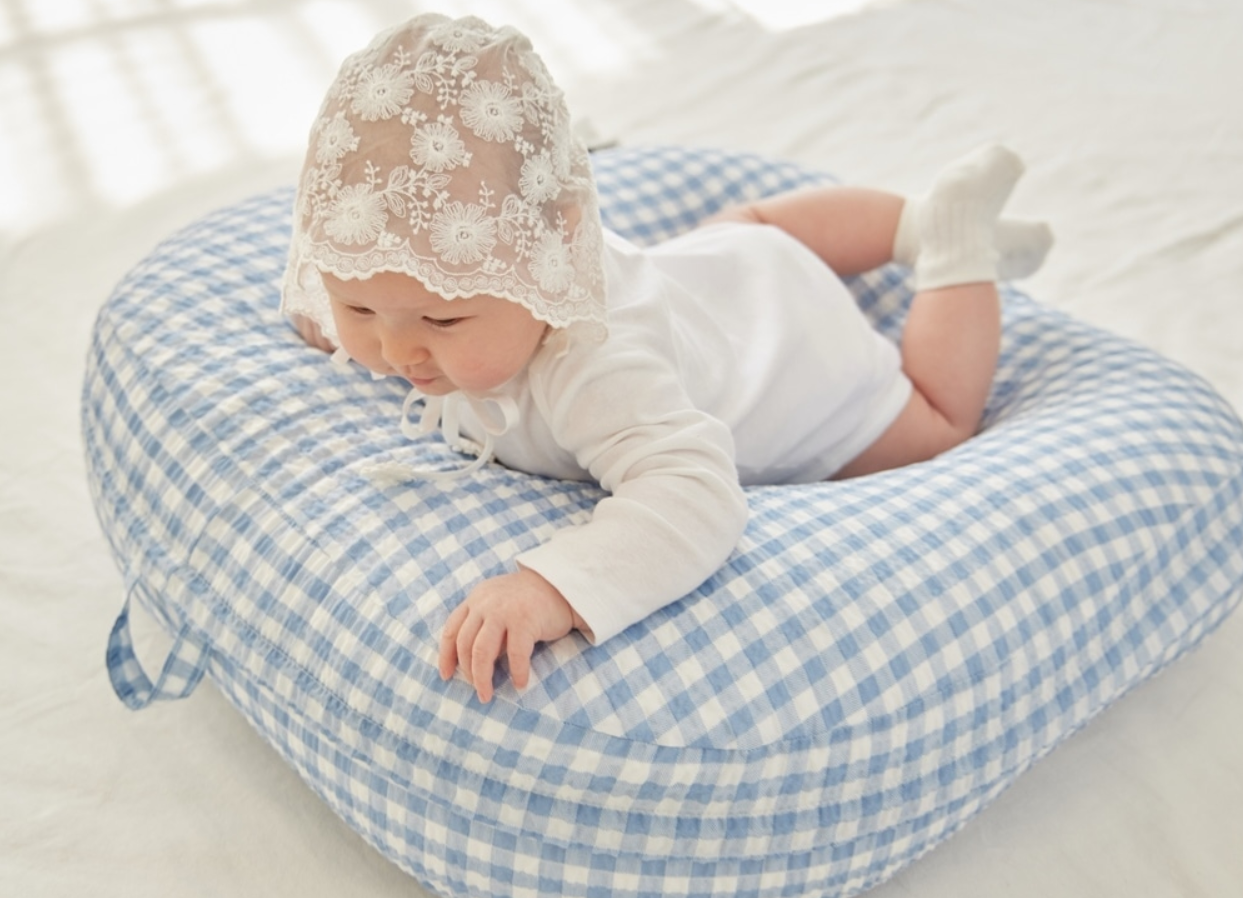 Rototobebe Anti Reflux Multipurpose Cushion + Cooling Ripple cover set