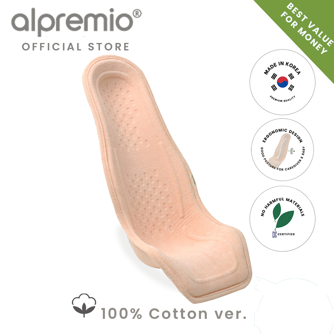 Alpremio ergonomic feeding baby seat 100% cotton