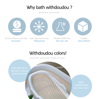 Withdoudou Multipurpose Foldable Baby Bathtub ONLY