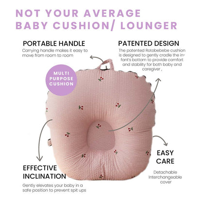 *NEW* [Rototobebe Official] Baby Lounger Multipurpose Cushion Ice Duraron® Cool™