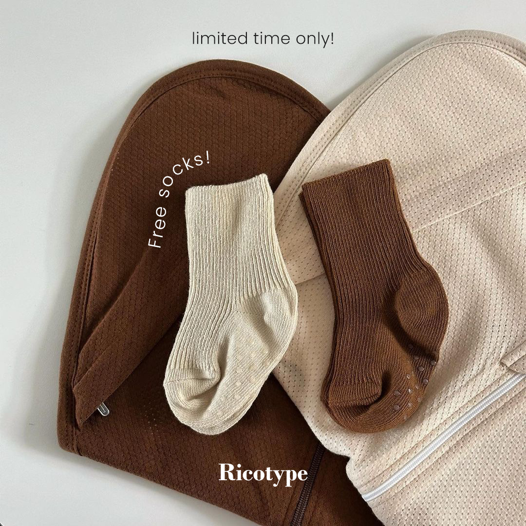 Ricotype Swaddle Wearable Bodysuit [ easy transition out]