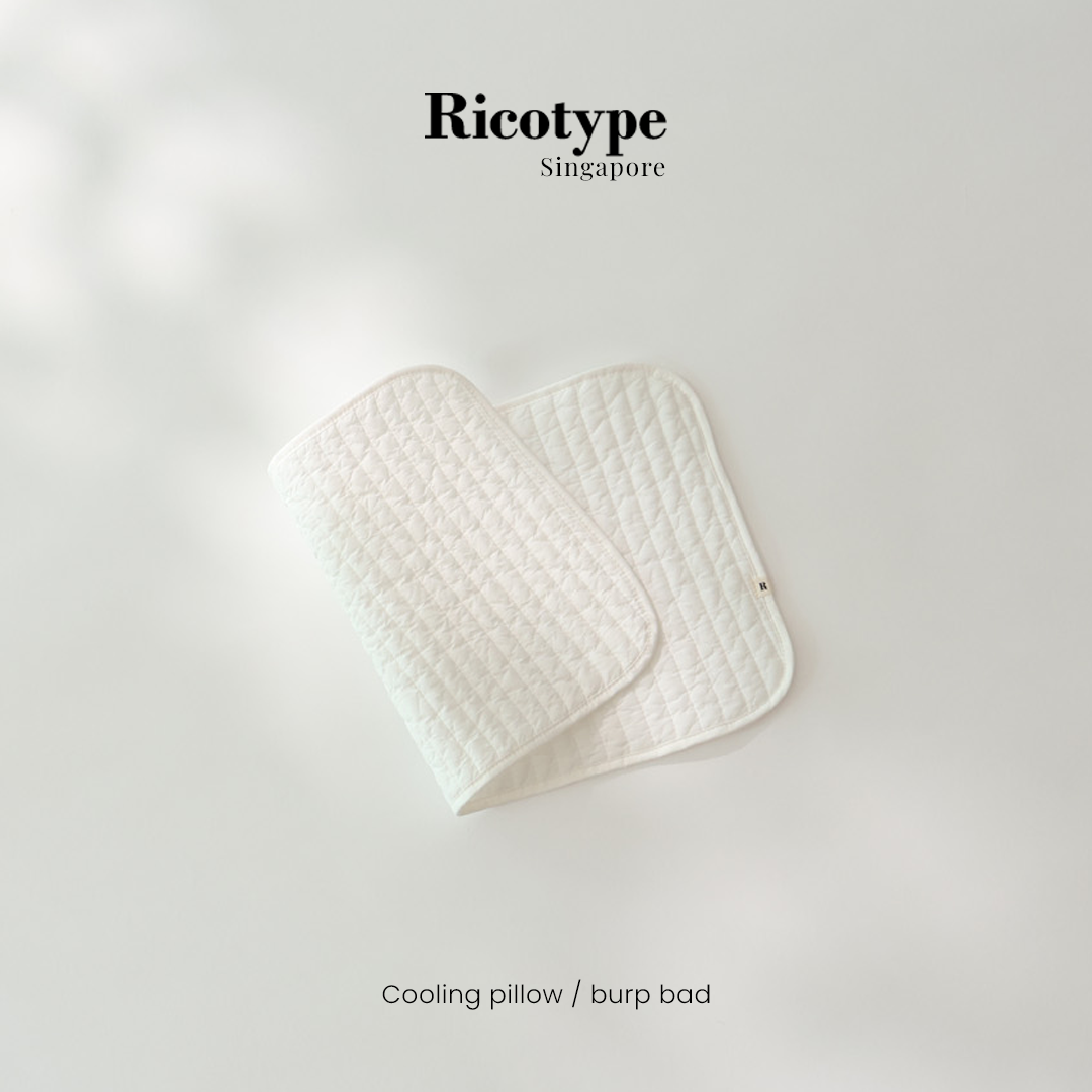 Ricotype Cooling pillow pad/ burp pad * Free shipping limited time only*