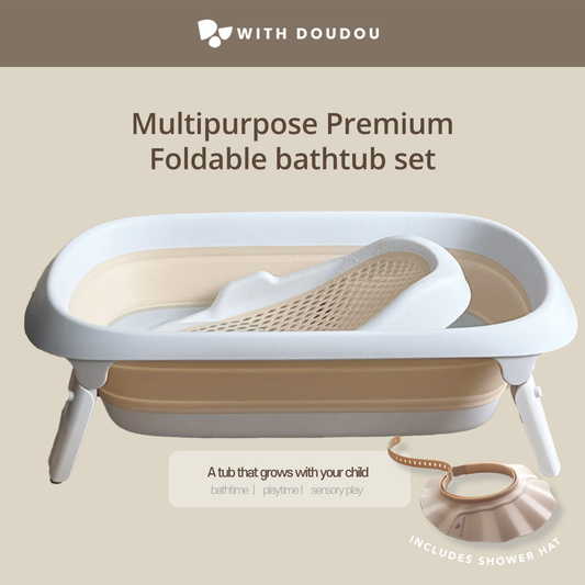 Withdoudou Multipurpose Foldable Baby Bathtub Set