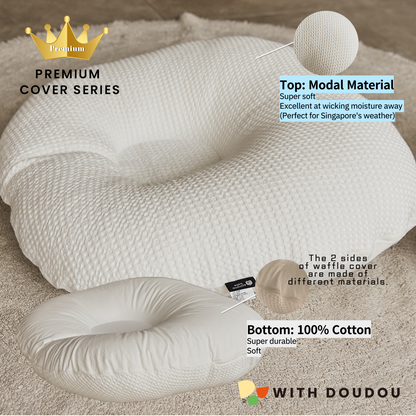 Rototobebe Anti Reflux Multipurpose Cushion+ Premium Cover Set