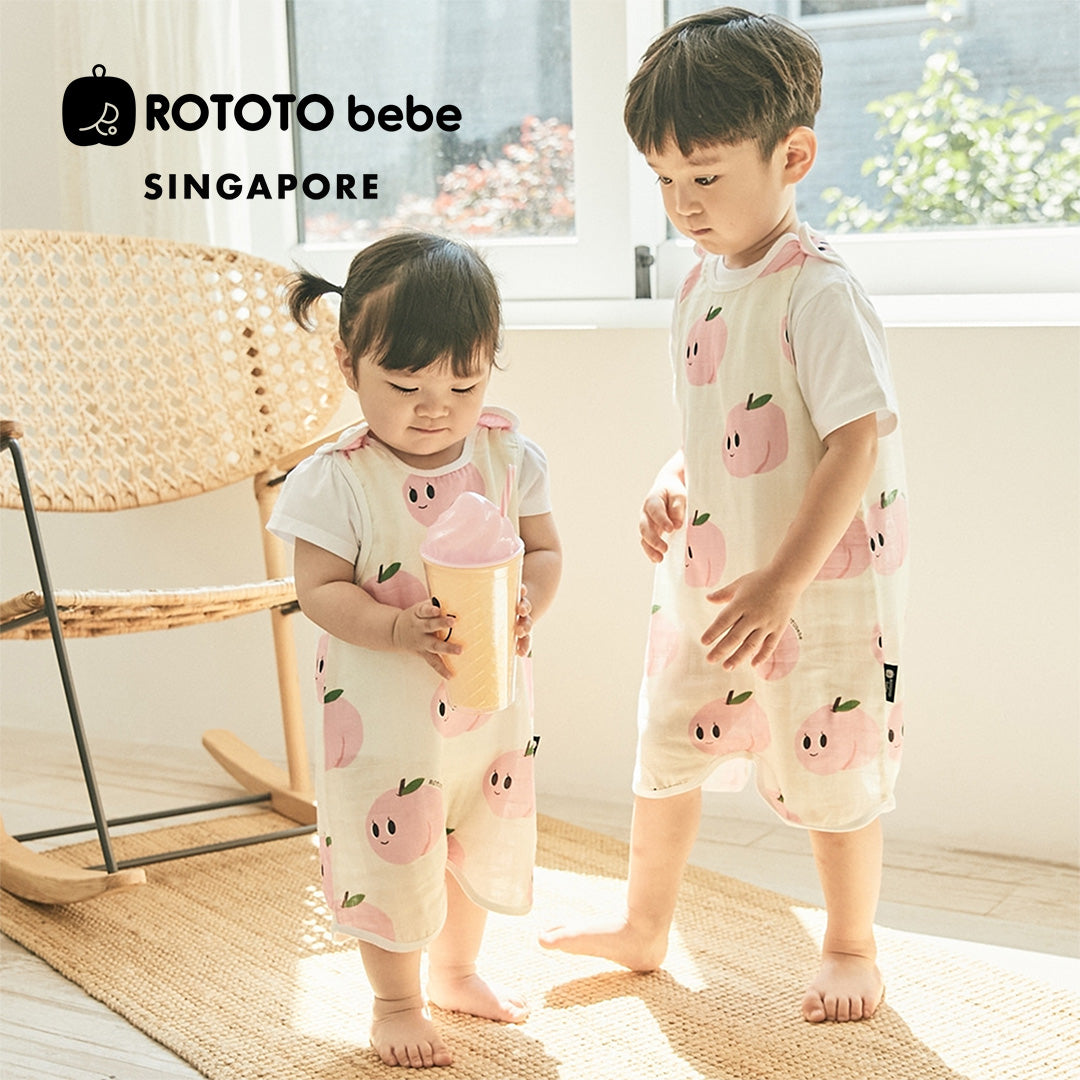 Rototobebe Wearable Blanket [ Peach ]