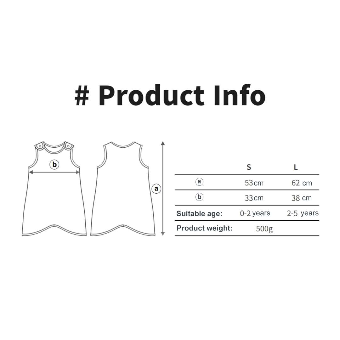 Rototobebe Wearable Blanket [ Korean melon ]